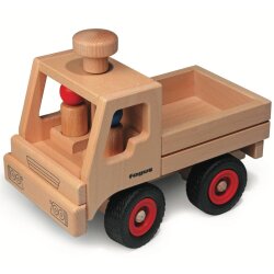 fagus Unimog Set mit Pferdeanhänger und Fohlen