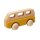 Fagus mini  Bus, gelb, Länge 19 cm