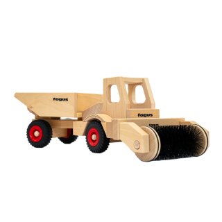 Fagus Holzspielzeug Rad-Dumper Set