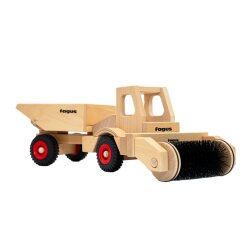 Fagus Holzspielzeug Rad-Dumper Set